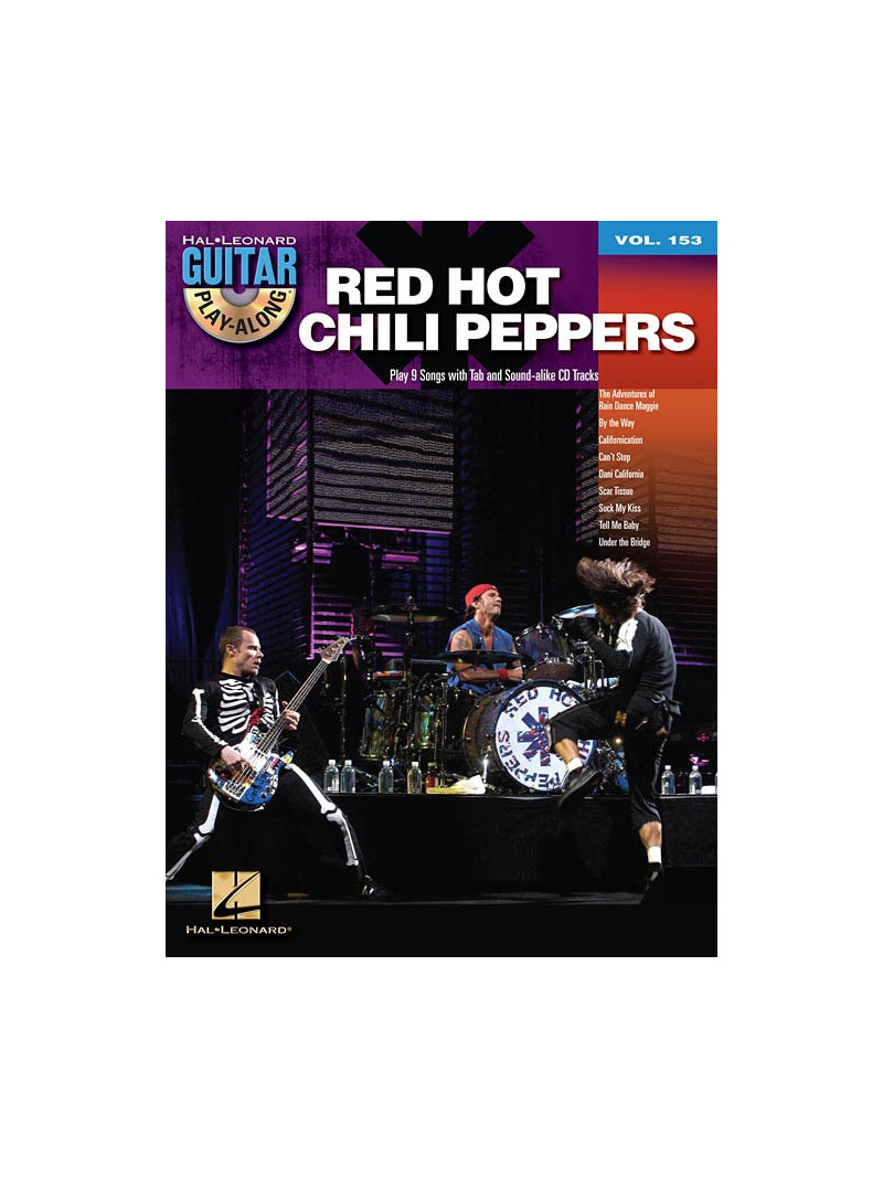 Red Hot Chili Peppers: Guitar Play-Along Volume 153 (book/CD)