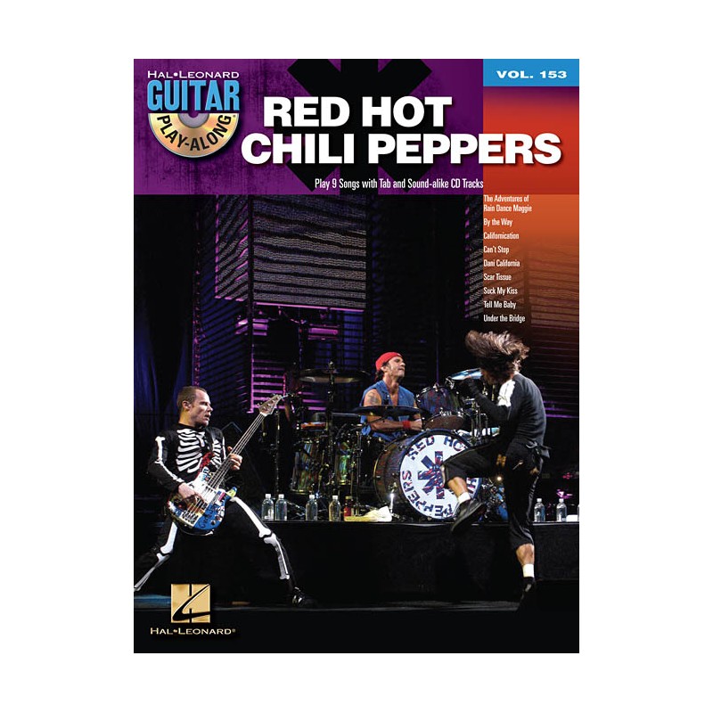 Red Hot Chili Peppers: Guitar Play-Along Volume 153 (book/CD)