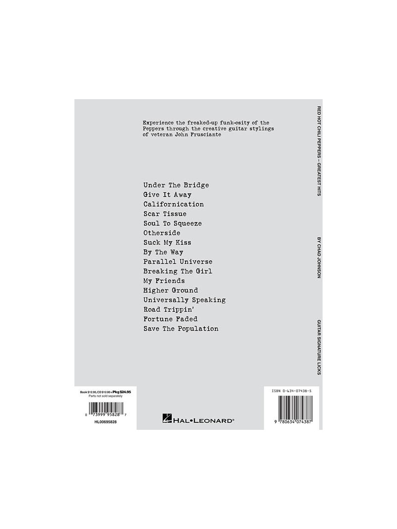 Greatest Hits - Guitar Signature Licks (book/CD)