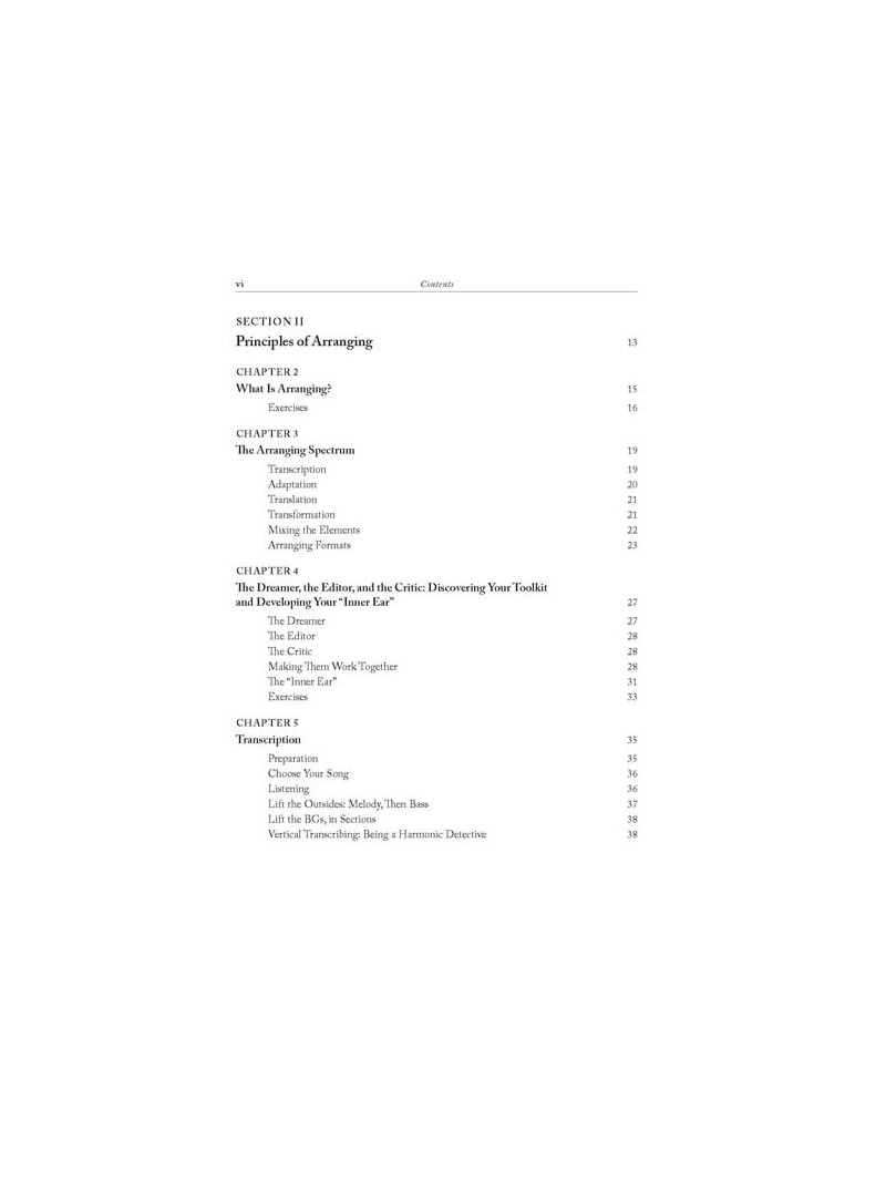 A Cappella Arranging