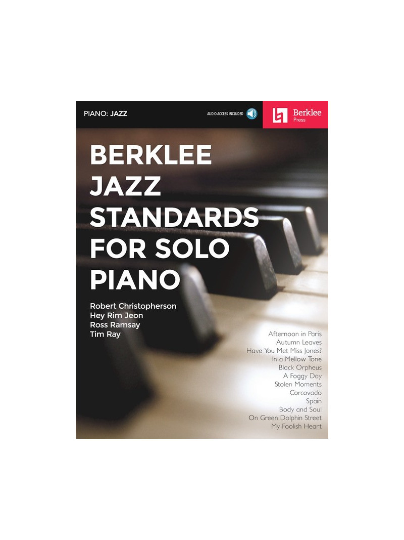 Berklee Jazz Standards for Solo Piano (book/Audio Onine)