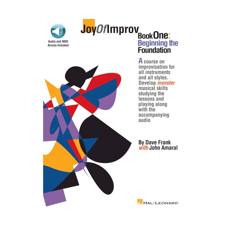 Joy of Improv Book 1 – Beginning the Foundation (book/Audio Online)