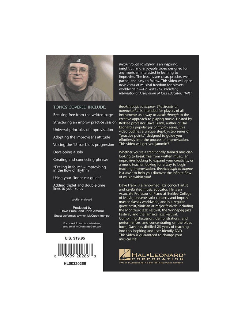 Breakthrough to Improv: The Secrets of Improvisation (DVD)