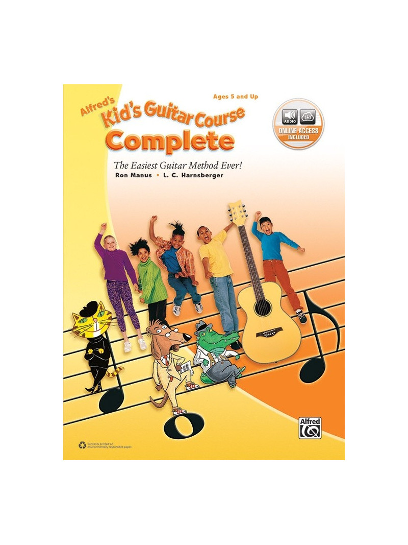 Alfred's Kid's Electric Guitar Course Complete (book/Online Audio)