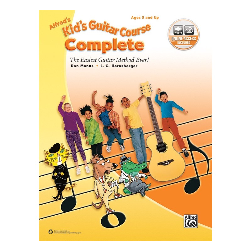 Alfred's Kid's Electric Guitar Course Complete (book/Online Audio)