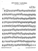 Etudes Variees dans Toutes les Tonalites