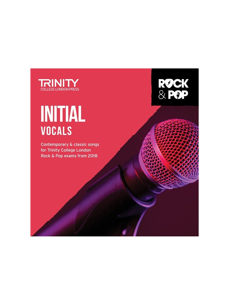 Trinity Rock & Pop 2018 Vocals Initial (CD Only)