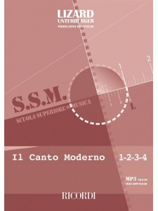 Il canto moderno 1-2-3-4 (book/Audio download)
