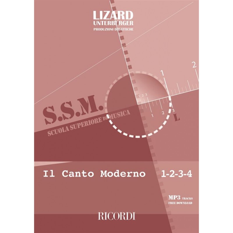 Il canto moderno 1-2-3-4 (book/Audio download)