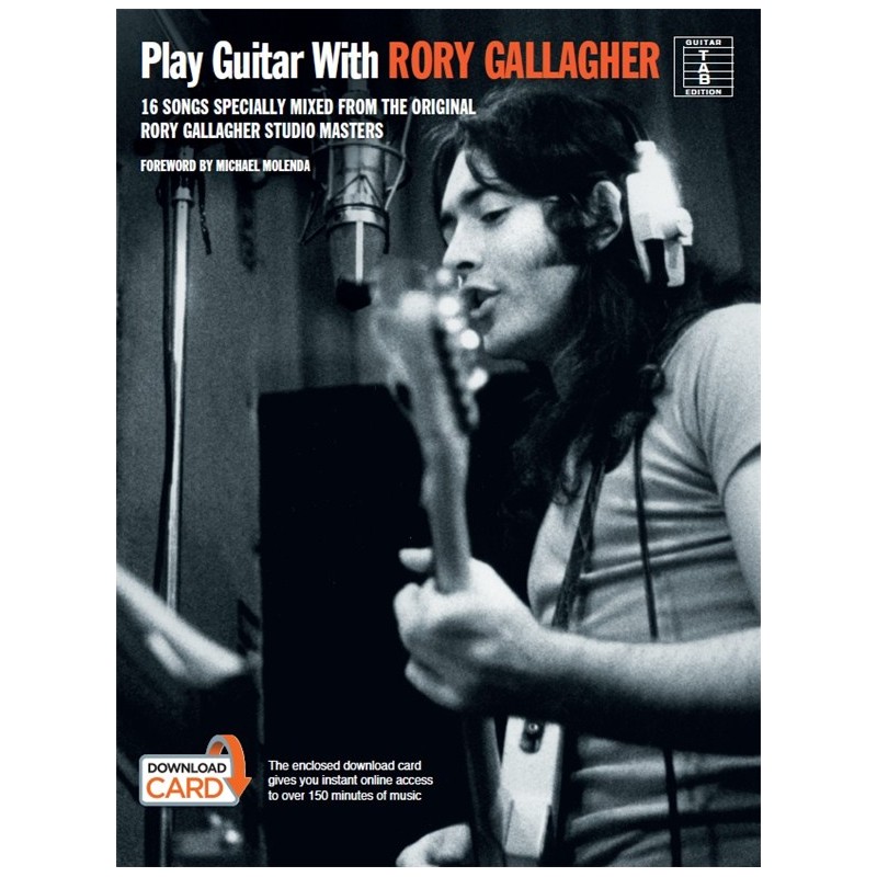 Play Guitar With Rory Gallagher (book/Audio download)