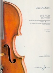 28 Etudes Sur Les Modes (Pour Violon)