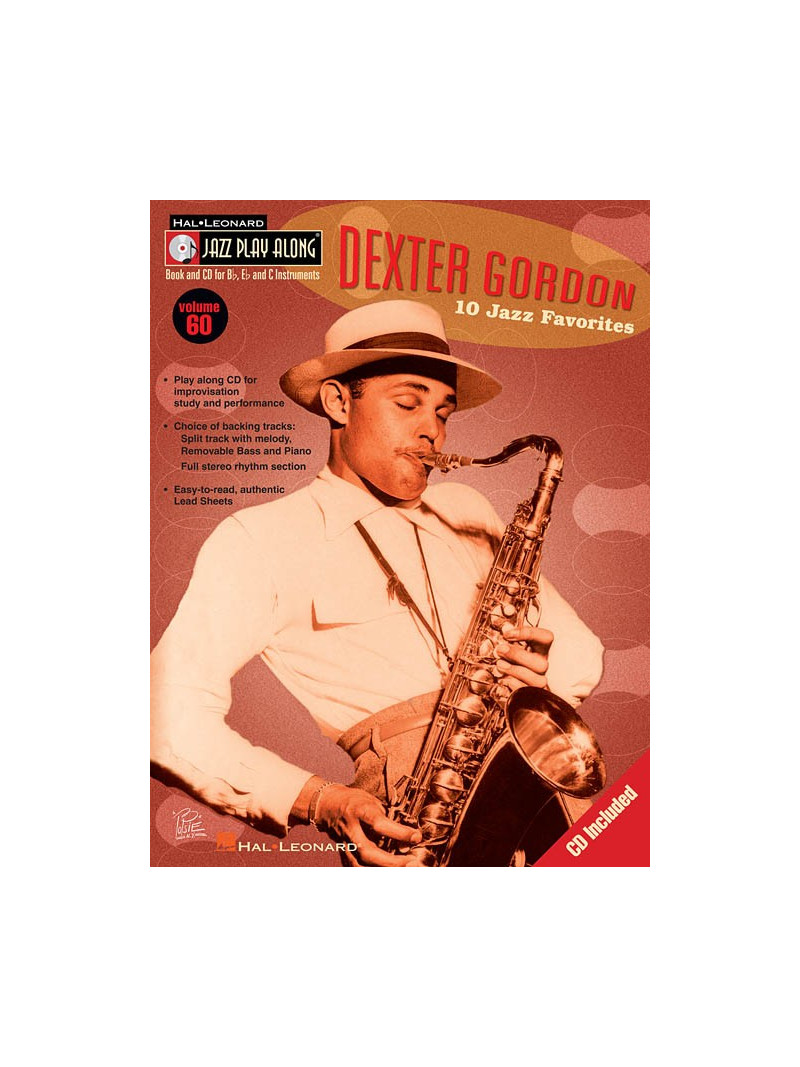 Jazz Play-Along vol. 60: Dexter Gordon (book/CD)