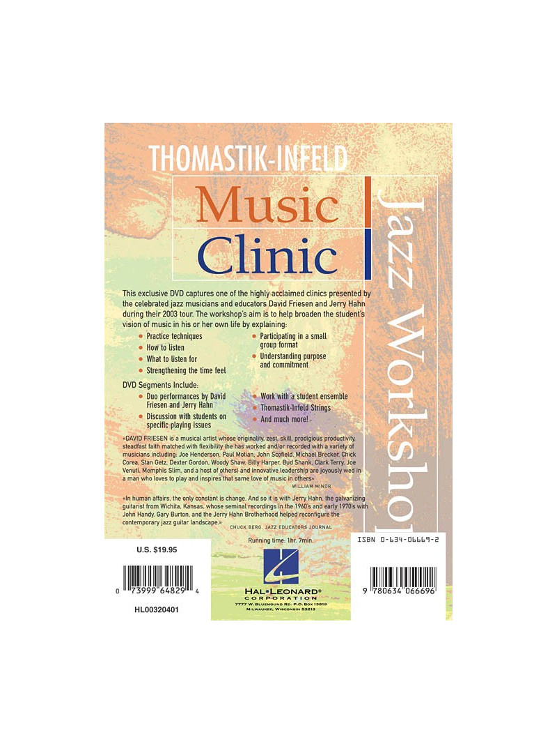 Jazz Workshop - Music Clinic (DVD)