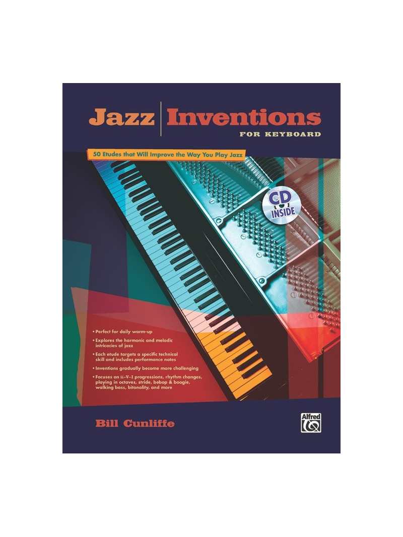 Jazz Inventions for Keyboard (book/CD)