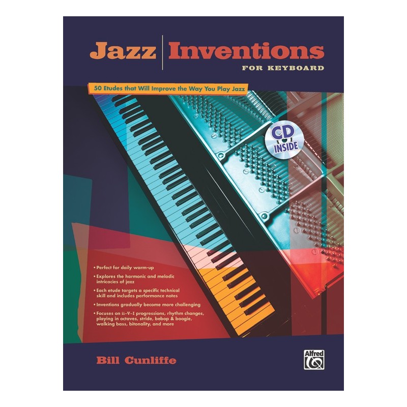 Jazz Inventions for Keyboard (book/CD)