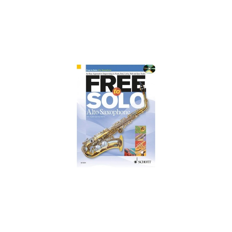 Free to Solo - Alto Saxophone (book/CD)