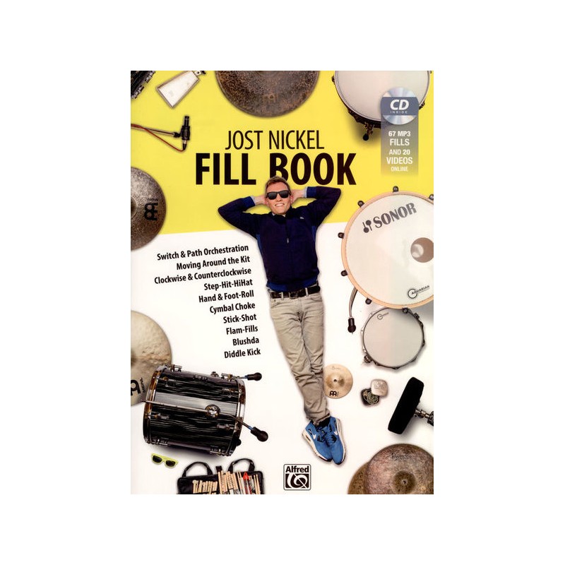Jost Nickel's Fill Book (bbok/CD MP3)