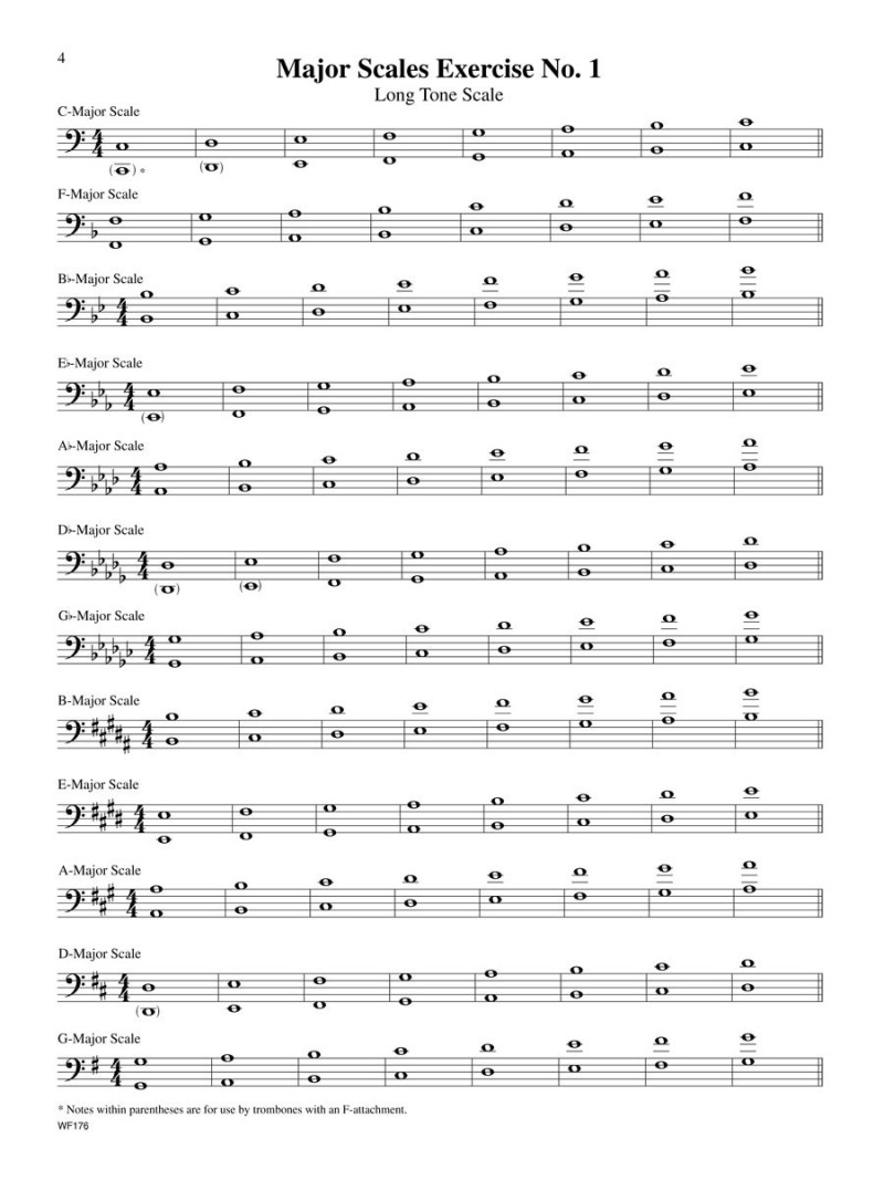 The Complete Scale Compendium for Trombone/Euphonium