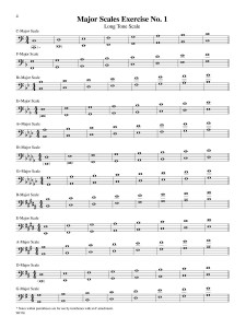 The Complete Scale Compendium for Trombone/Euphonium