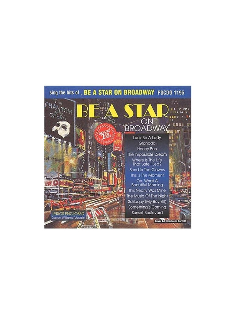 Be A Star on Broadway (2 CD sing-along)