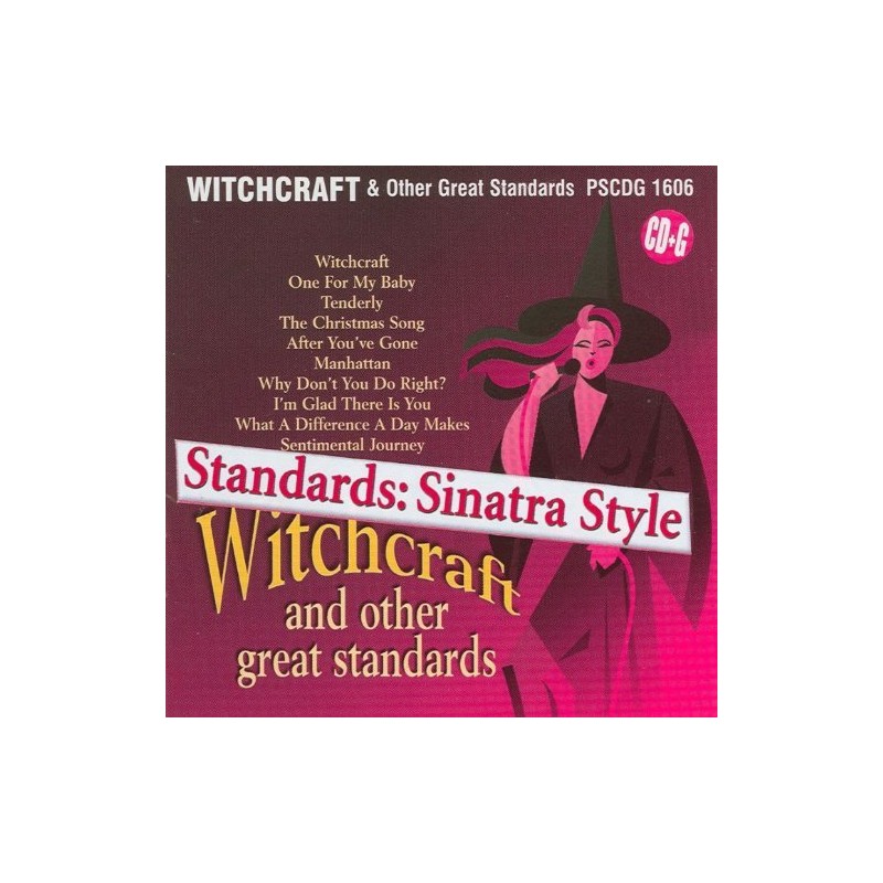 Standards: Sinatra Style - Witchcraft and Other Great Standards (CD sing-along)