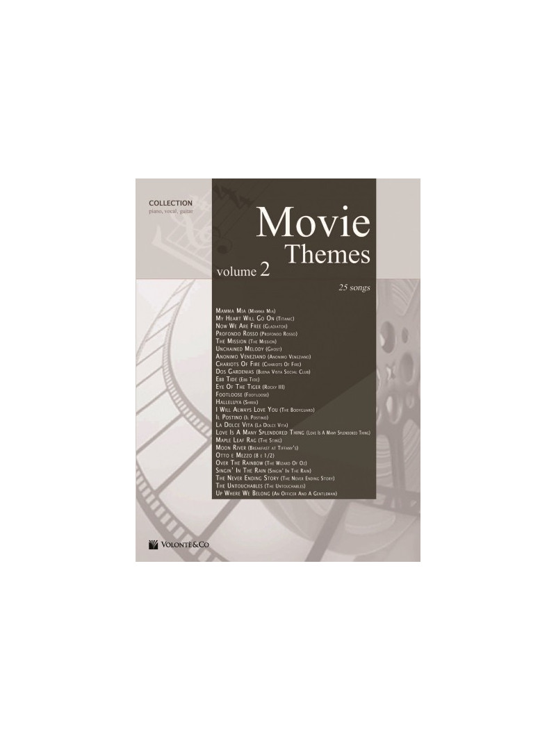 Movie Themes - Volume 2 (Piano, Vocal)