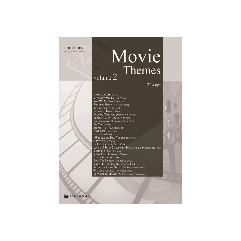 Movie Themes - Volume 2 (Piano, Vocal)
