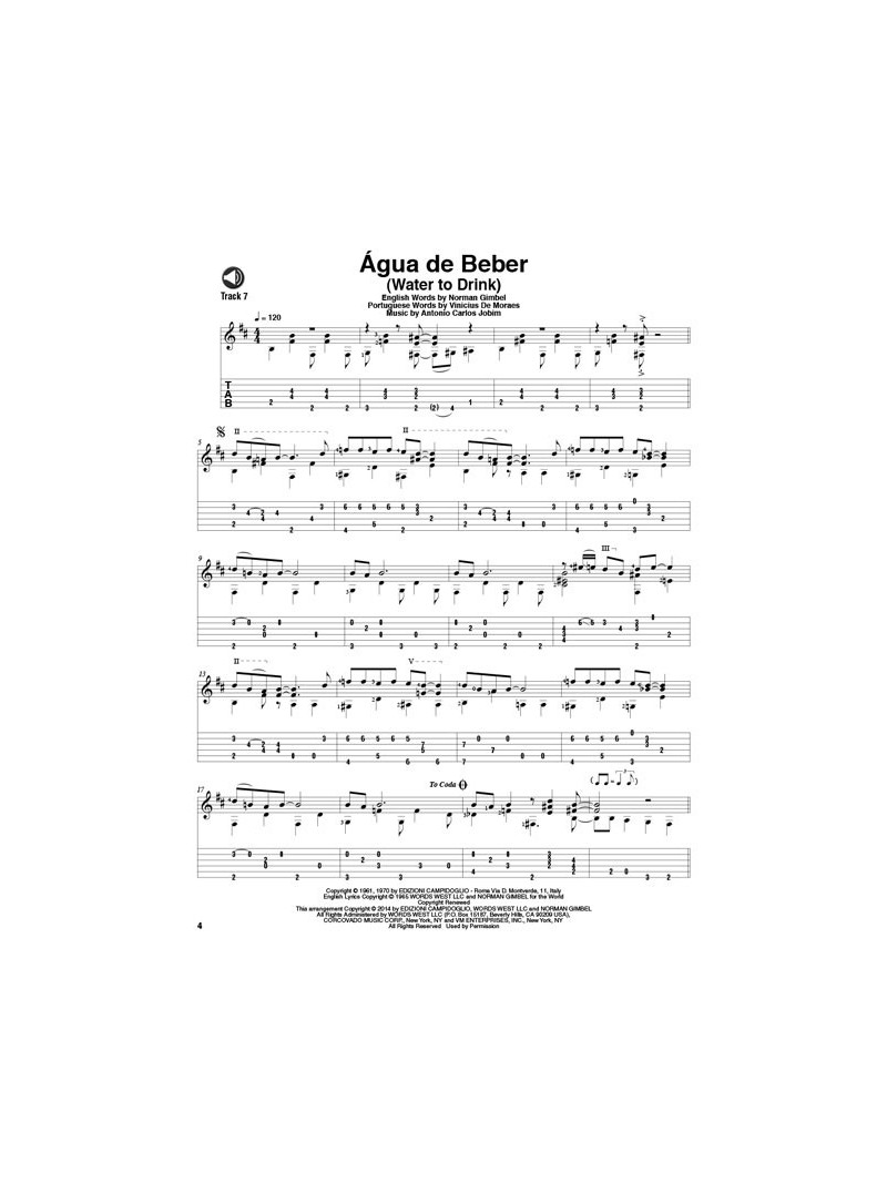 Bill Piburn Plays Antonio Carlos Jobim (book/CD)