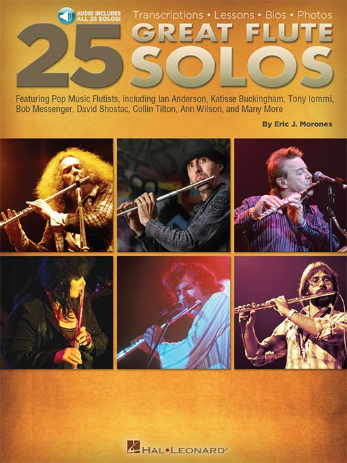 25 Great Flute Solos (book/Audio Online)