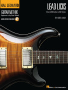 Hal Leonard Guitar Method: Lead Licks (book/CD)
