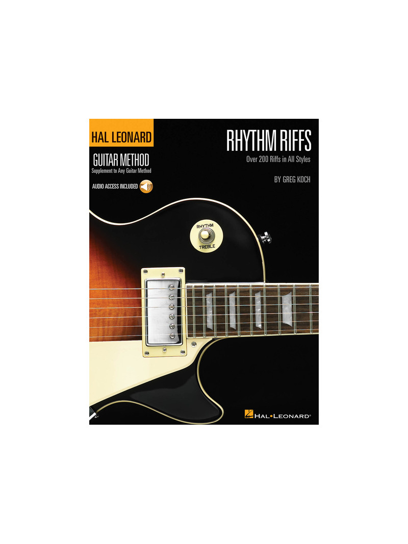 Hal Leonard Guitar Method: Rhythm Riffs (book/CD)
