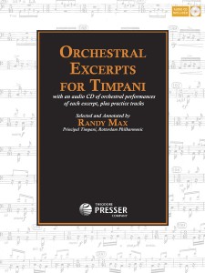 Orchestral Excerpts for Timpani (book/CD)