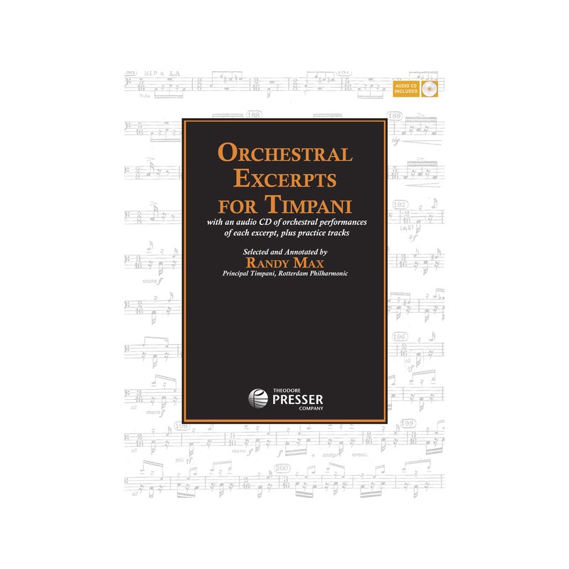 Orchestral Excerpts for Timpani (book/CD)