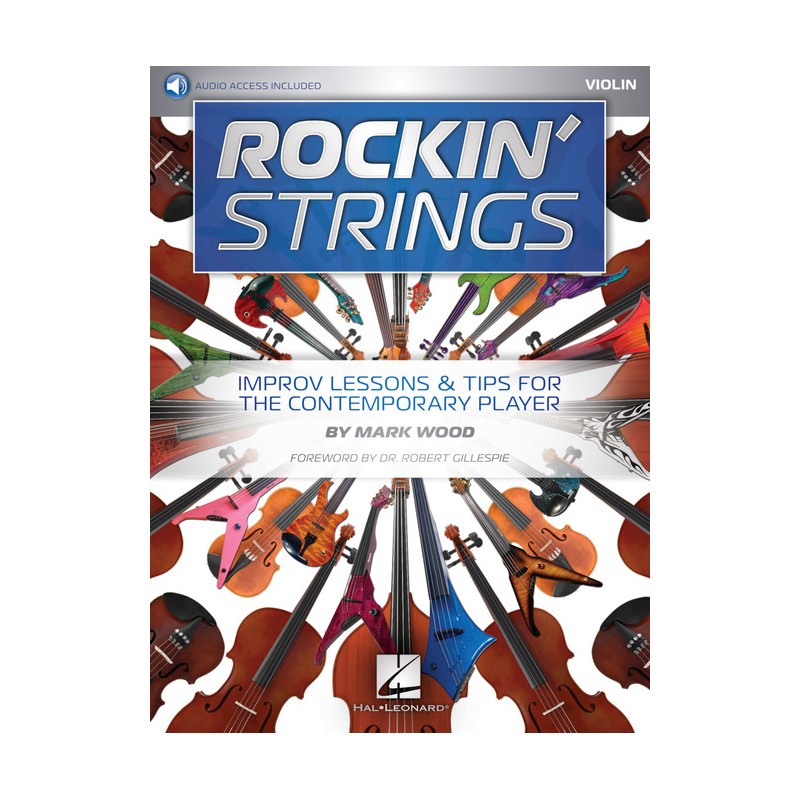 Rockin' Strings: Violin (book/Audio Online)