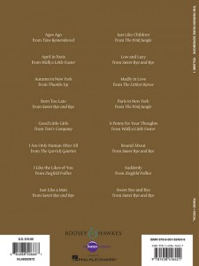 The Vernon Duke Songbook – Vol. 1