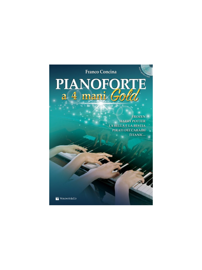 Pianoforte a 4 Mani Gold (libro/CD)