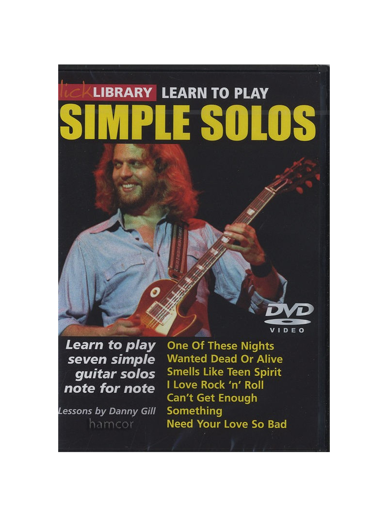 Lick Library: Learn To Play Simple Solos (DVD)