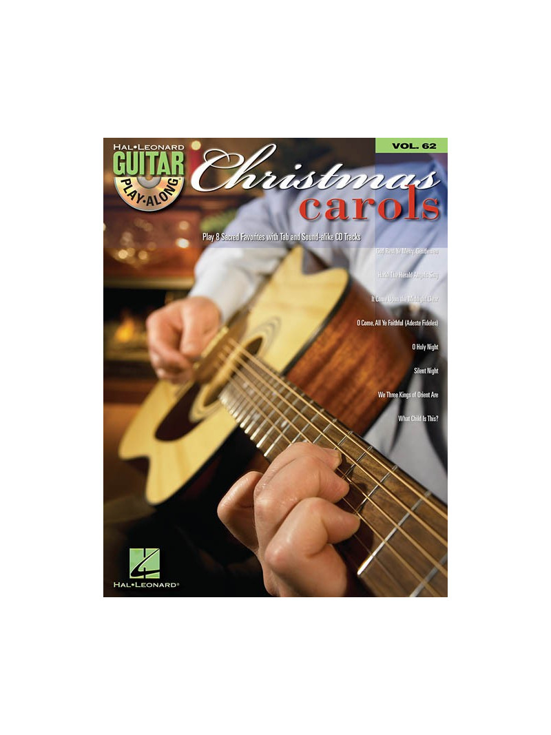 Christmas Carols Guitar Play-Along Volume 62 (book/CD)