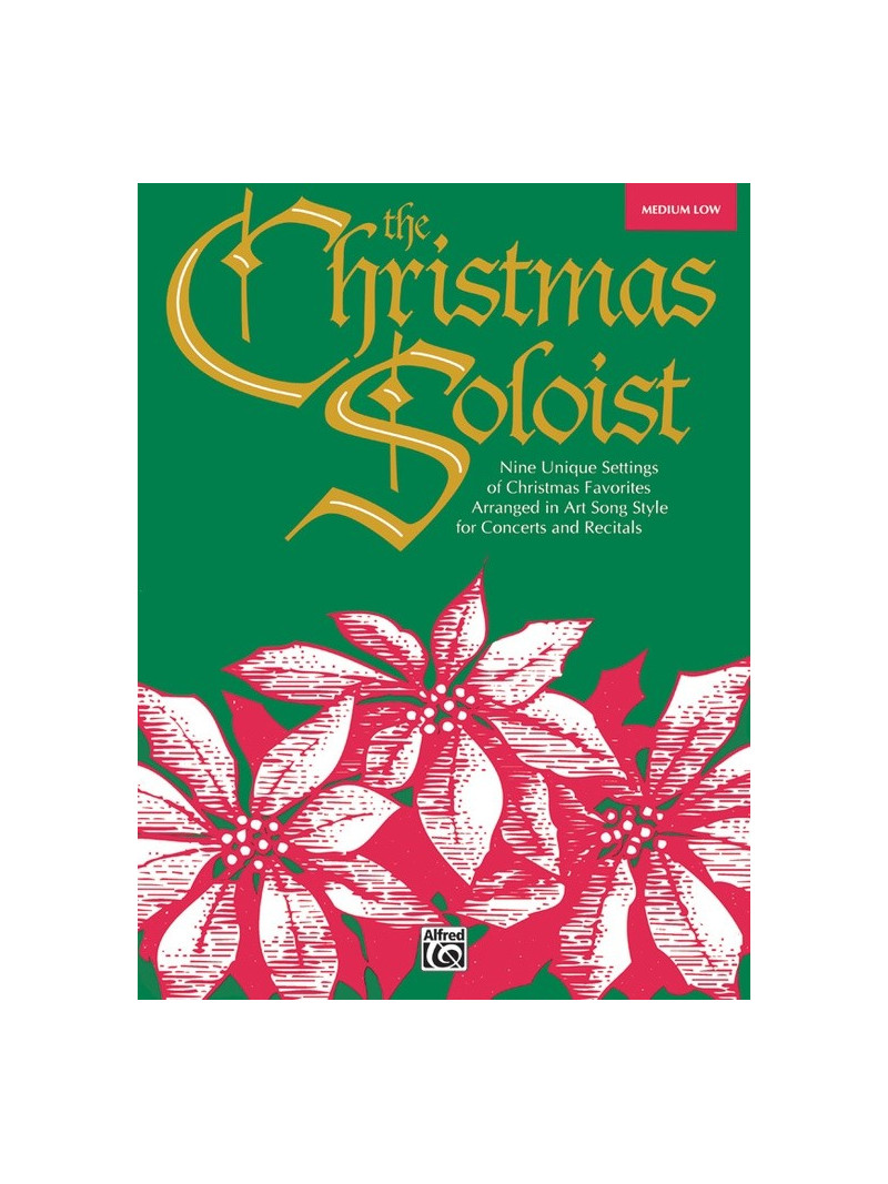 The Christmas Soloist - Medium High Voice (book/CD sing-along)