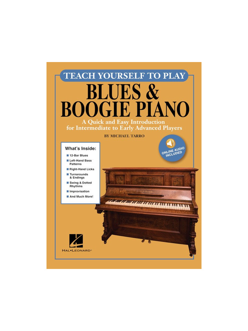 Teach Yourself to Play Blues & Boogie Piano (book/Audio Online)
