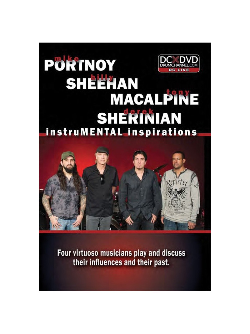 Mike Portnoy, Billy Sheehan, Tony MacAlpine & Derek Sherinian: InstruMENTAL Inspirations (DVD)
