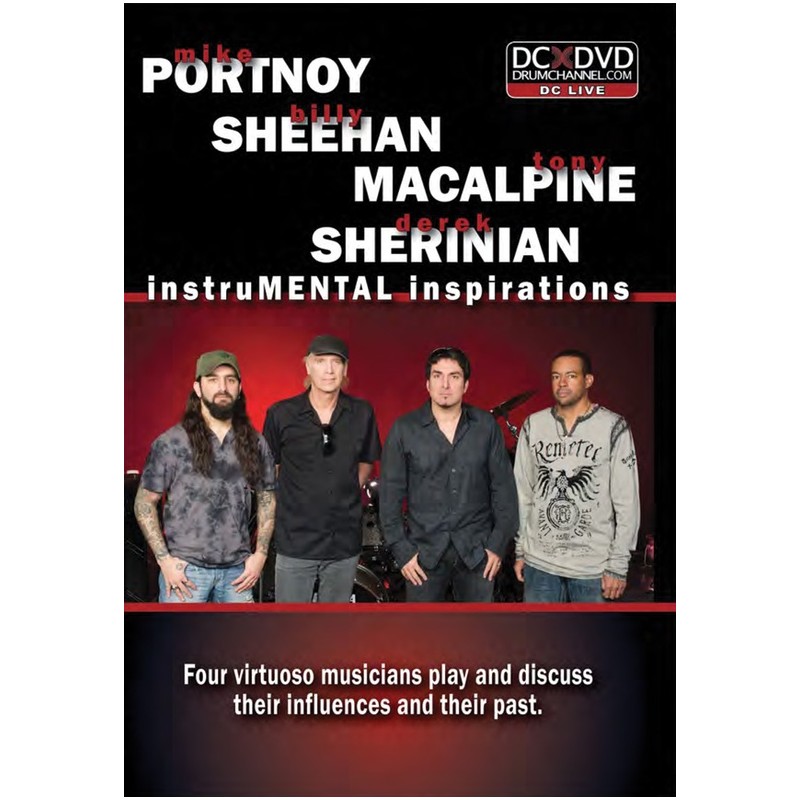 Mike Portnoy, Billy Sheehan, Tony MacAlpine & Derek Sherinian: InstruMENTAL Inspirations (DVD)