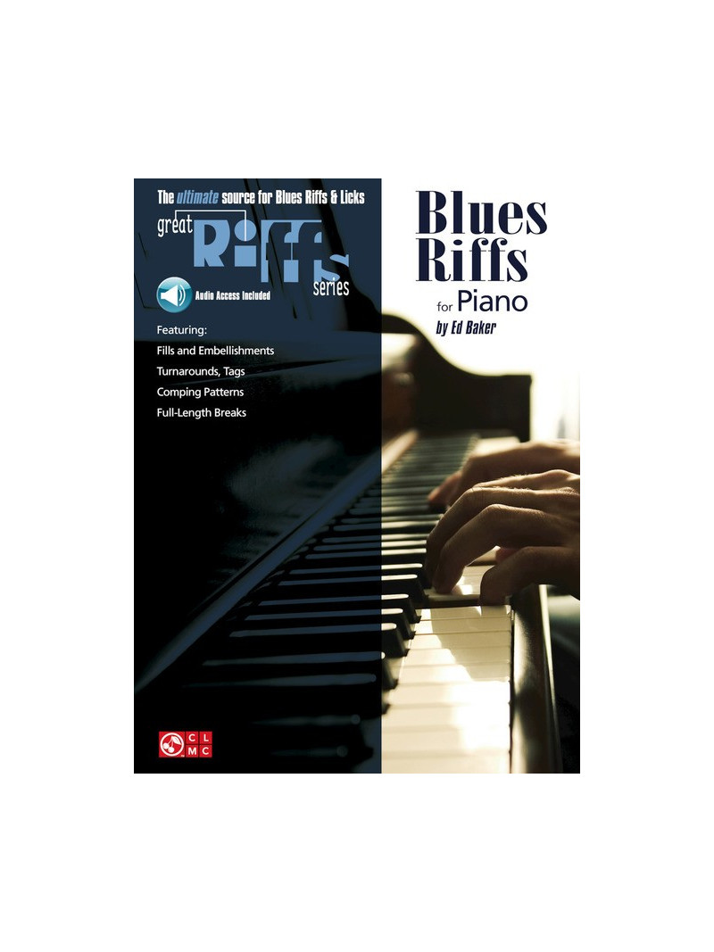Blues Riffs for Piano (book/CD)