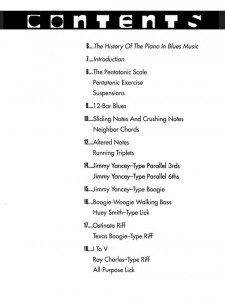 Blues Riffs for Piano (book/CD)