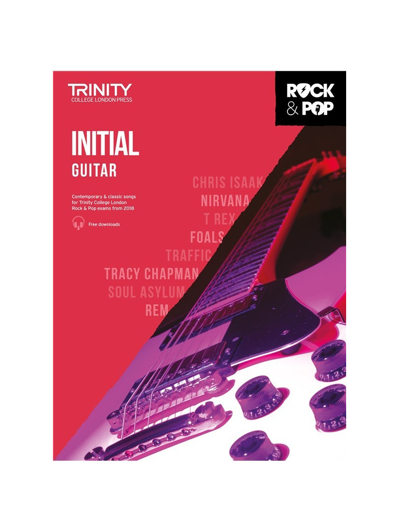 Rock & Pop Exams: Guitar Initial from 2018 (book/download)