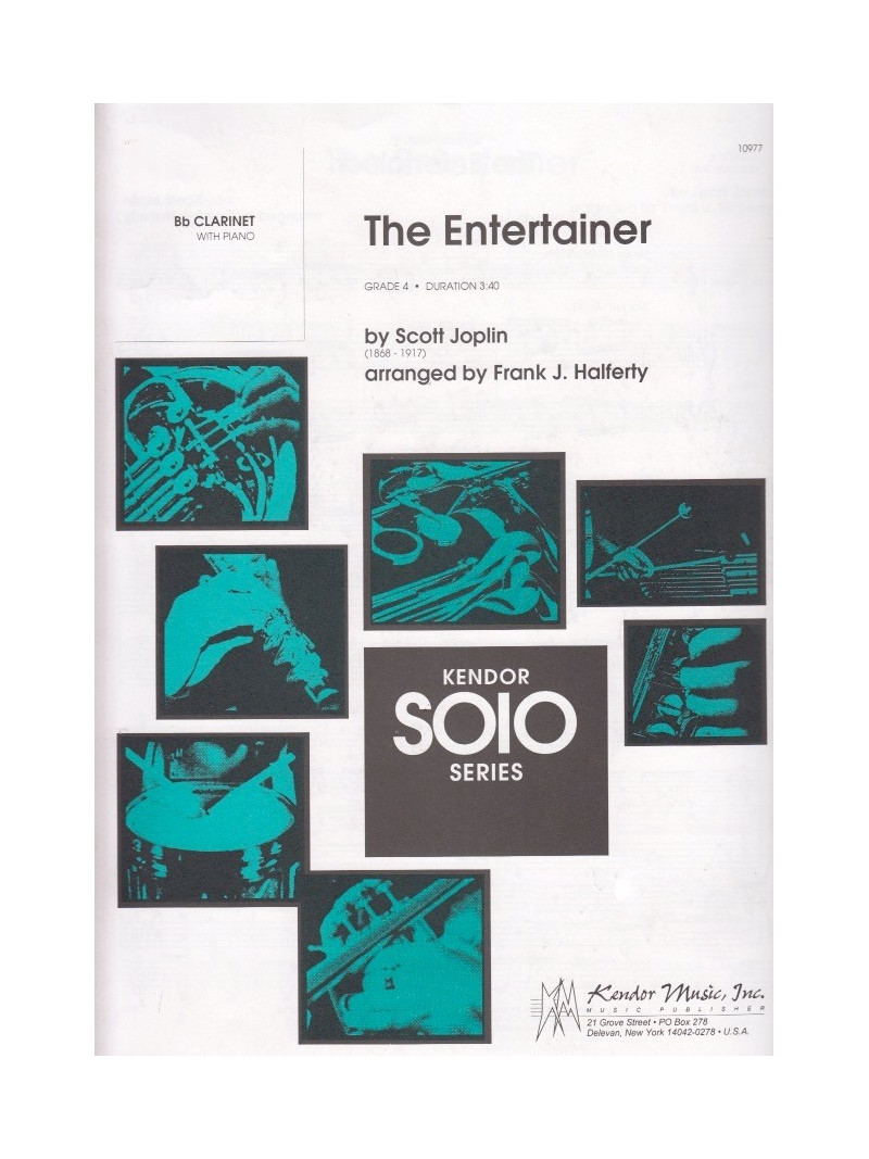 Scott Joplin: The Entertainer (Bb Clarinet)