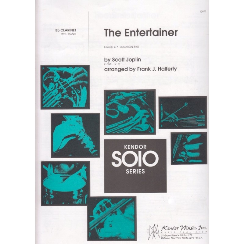 Scott Joplin: The Entertainer (Bb Clarinet)