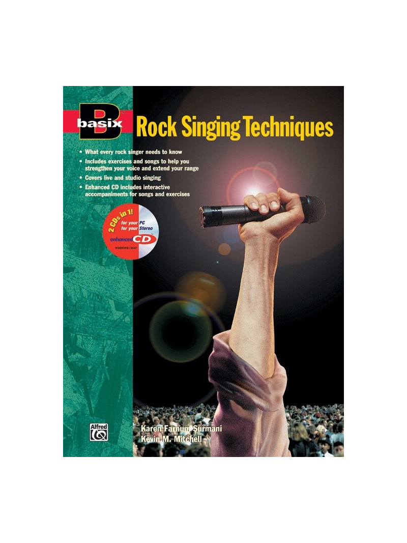 Basix: Rock Singing Techniques (book/CD)