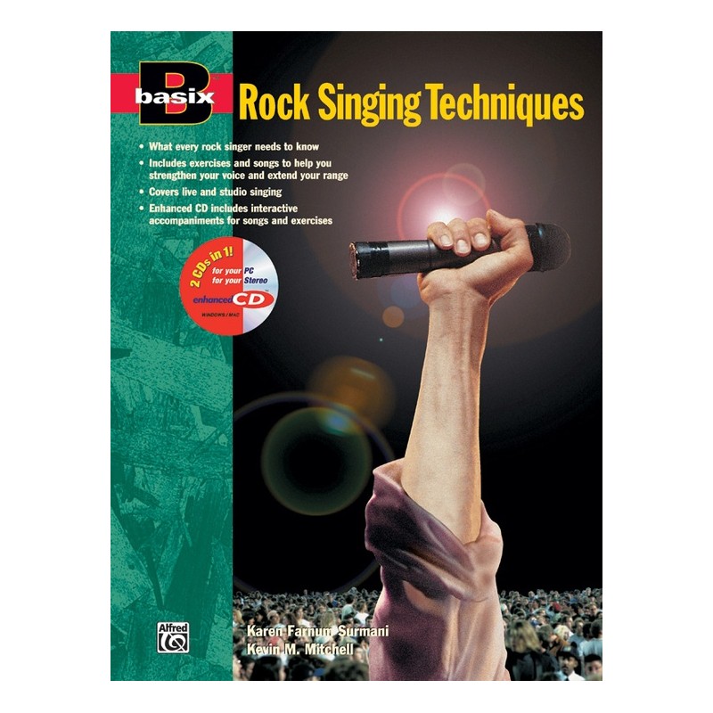 Basix: Rock Singing Techniques (book/CD)
