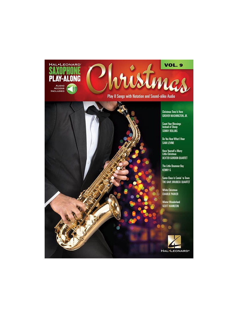 Christmas: Saxophone Play-Along Volume 9 (book/Audio Online)